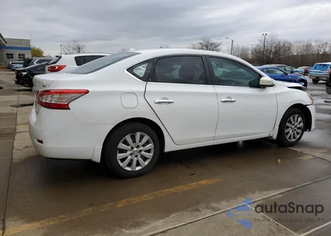 2015 Nissan Sentra S from USA, damaged, VIN 3N1AB7AP4FY263497